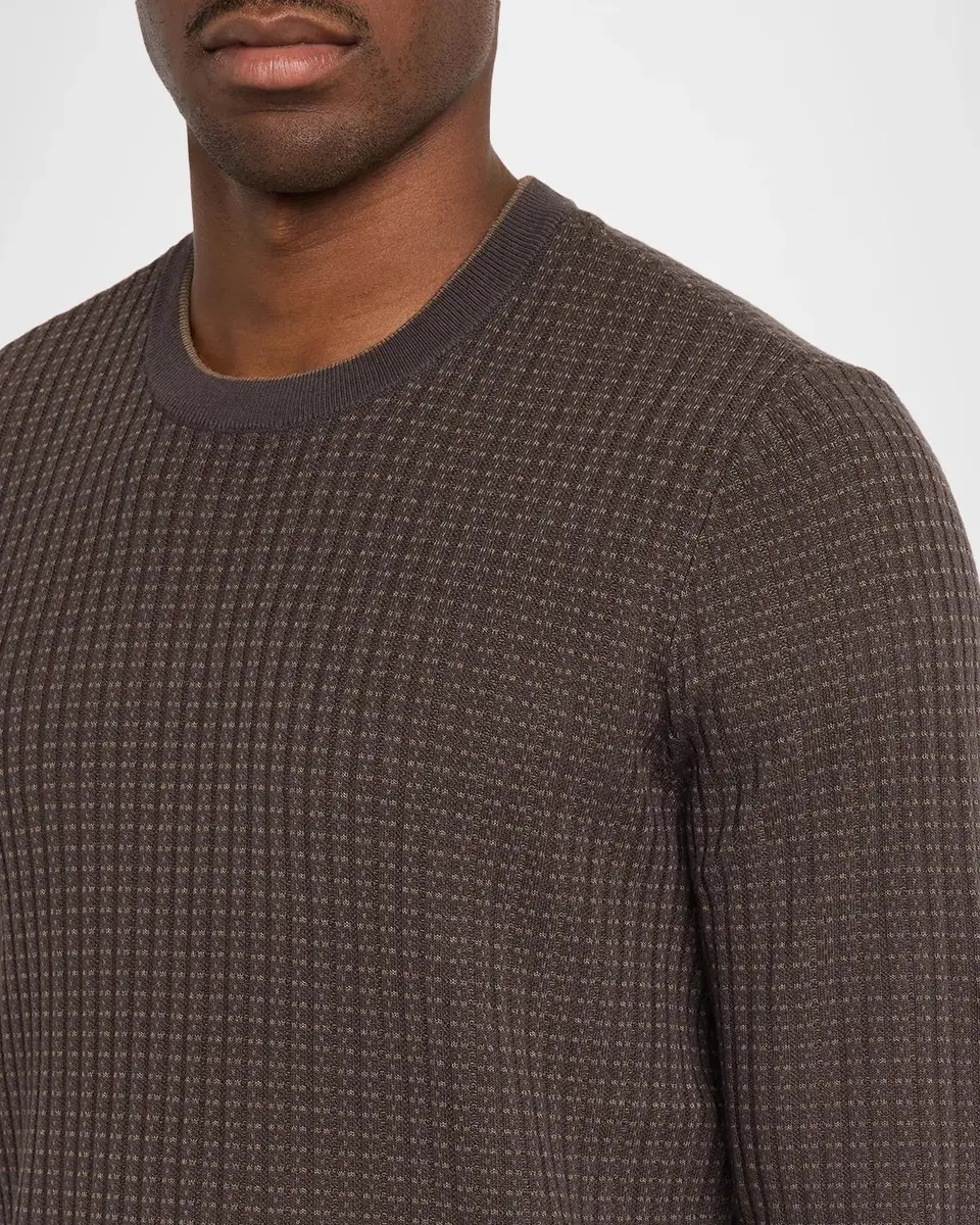 rag & bone Men's Harvey Textured Knit Crewneck Top | Thumbnail 5 rag & bone Men's Harvey Textured Knit Crewneck Top | Thumbnail 5