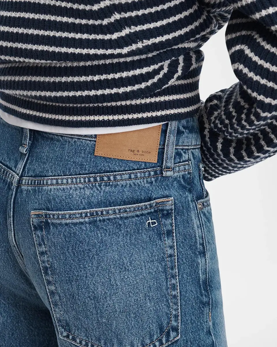rag & bone Logan Denim High-Rise Wide-Leg Jeans | Thumbnail 5
