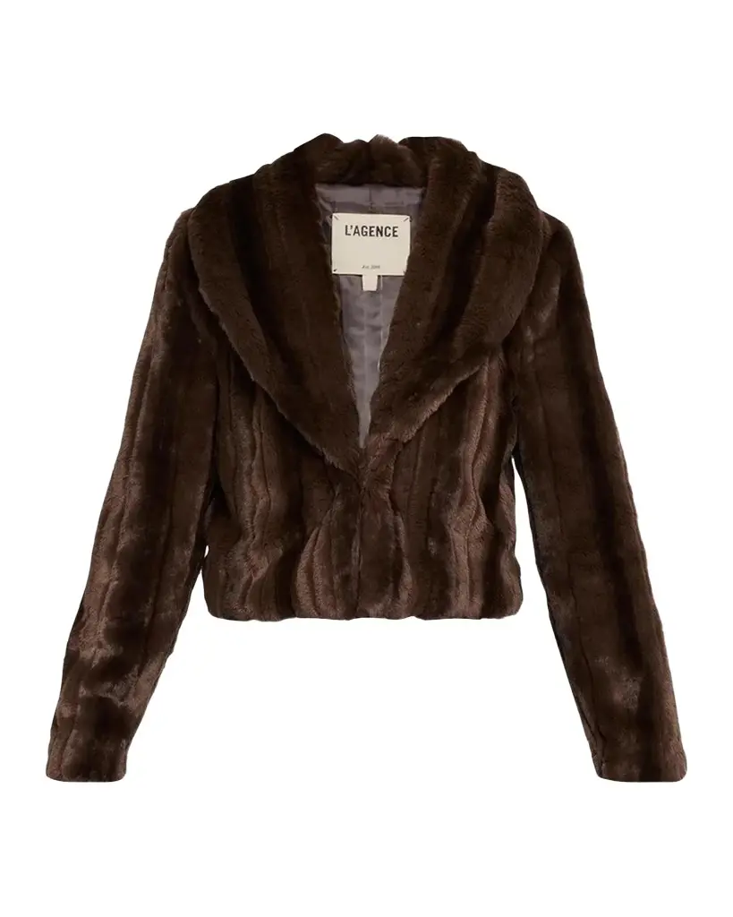 Davy Faux fur Cropped Jacket