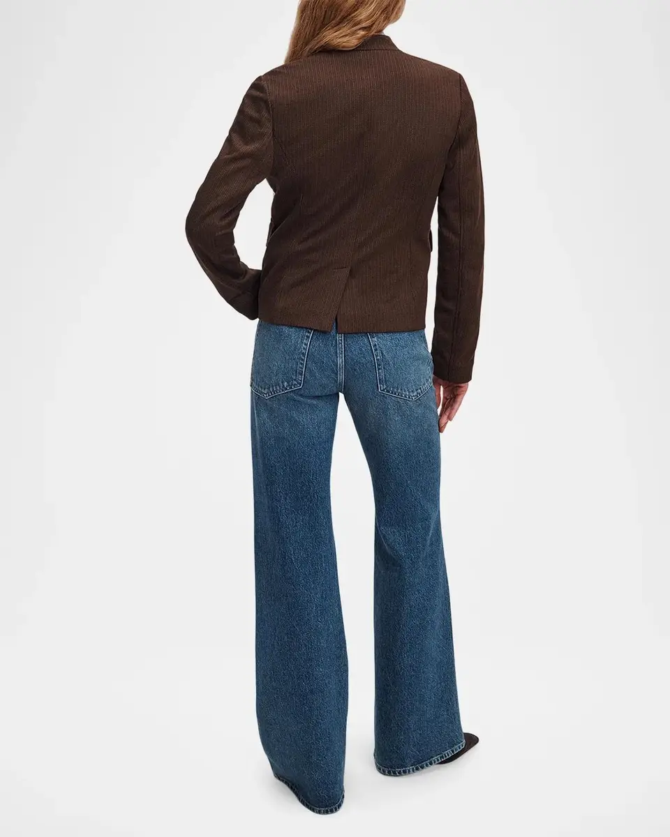 rag & bone Josie Denim Mid-Rise Flared Jeans | Thumbnail 3