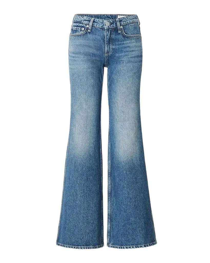 Josie Denim Mid-Rise Flared Jeans Josie Denim Mid-Rise Flared Jeans