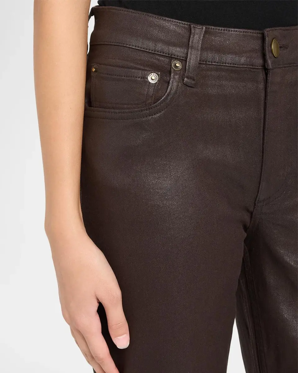 rag & bone Flexi Wren Mid-Rise Full Slim Jeans | Thumbnail 5
