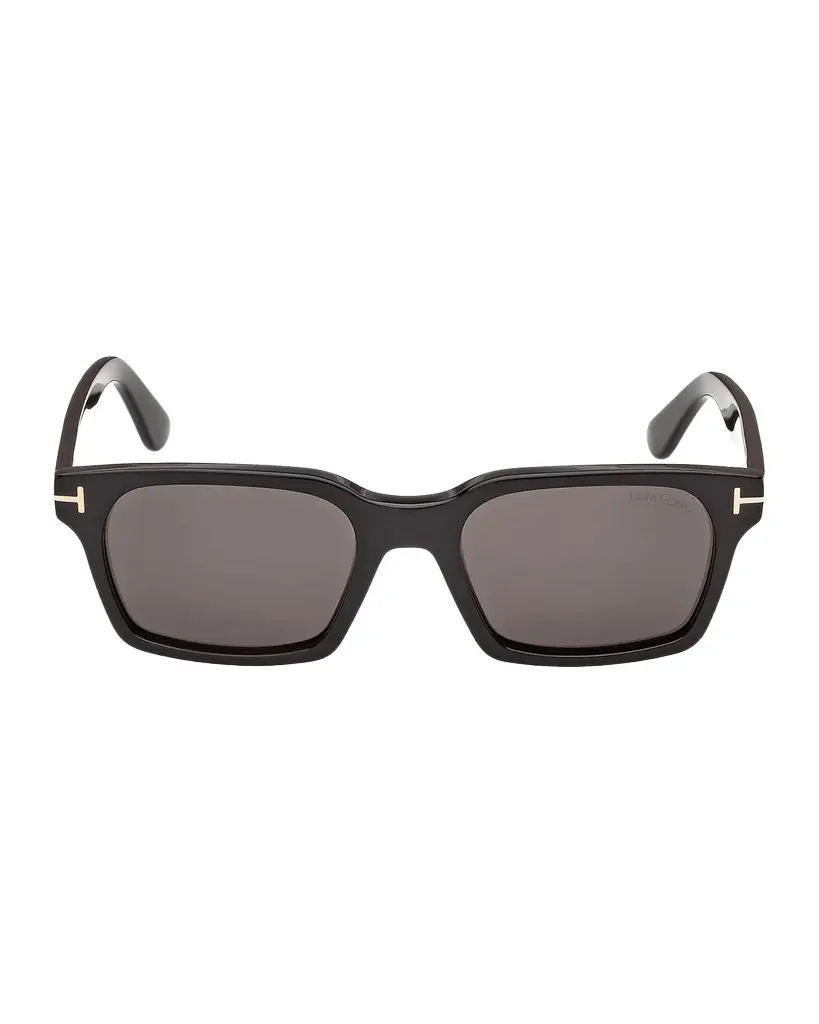Tom Ford Men's Hayden-02 Acetate Square Sunglasses