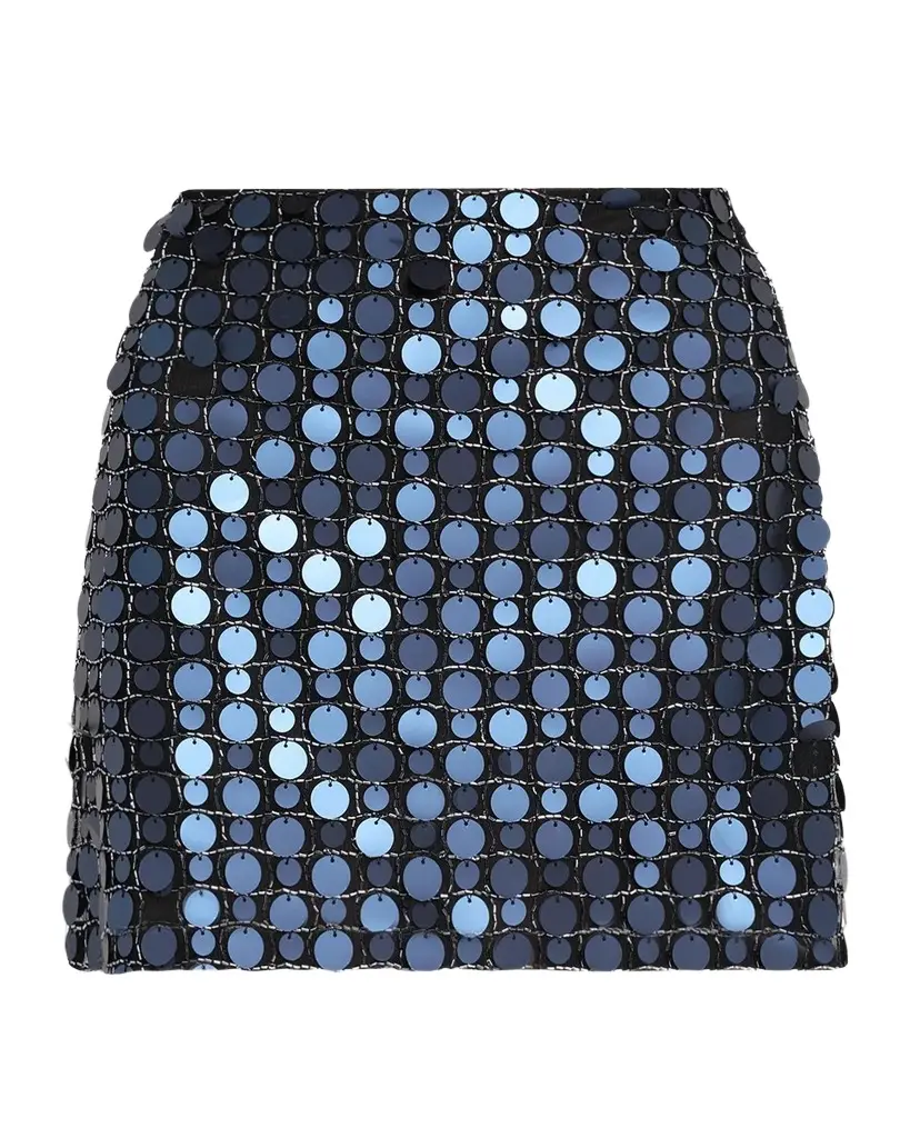 JBQ Adrienne Sequined Mini Skirt
