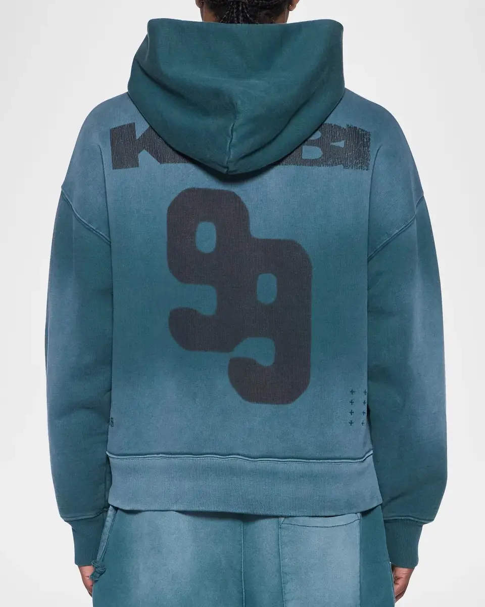 Ksubi Men's Rugged Cotton Zip-Front Hoodie | Thumbnail 3 Ksubi Men's Rugged Cotton Zip-Front Hoodie | Thumbnail 3