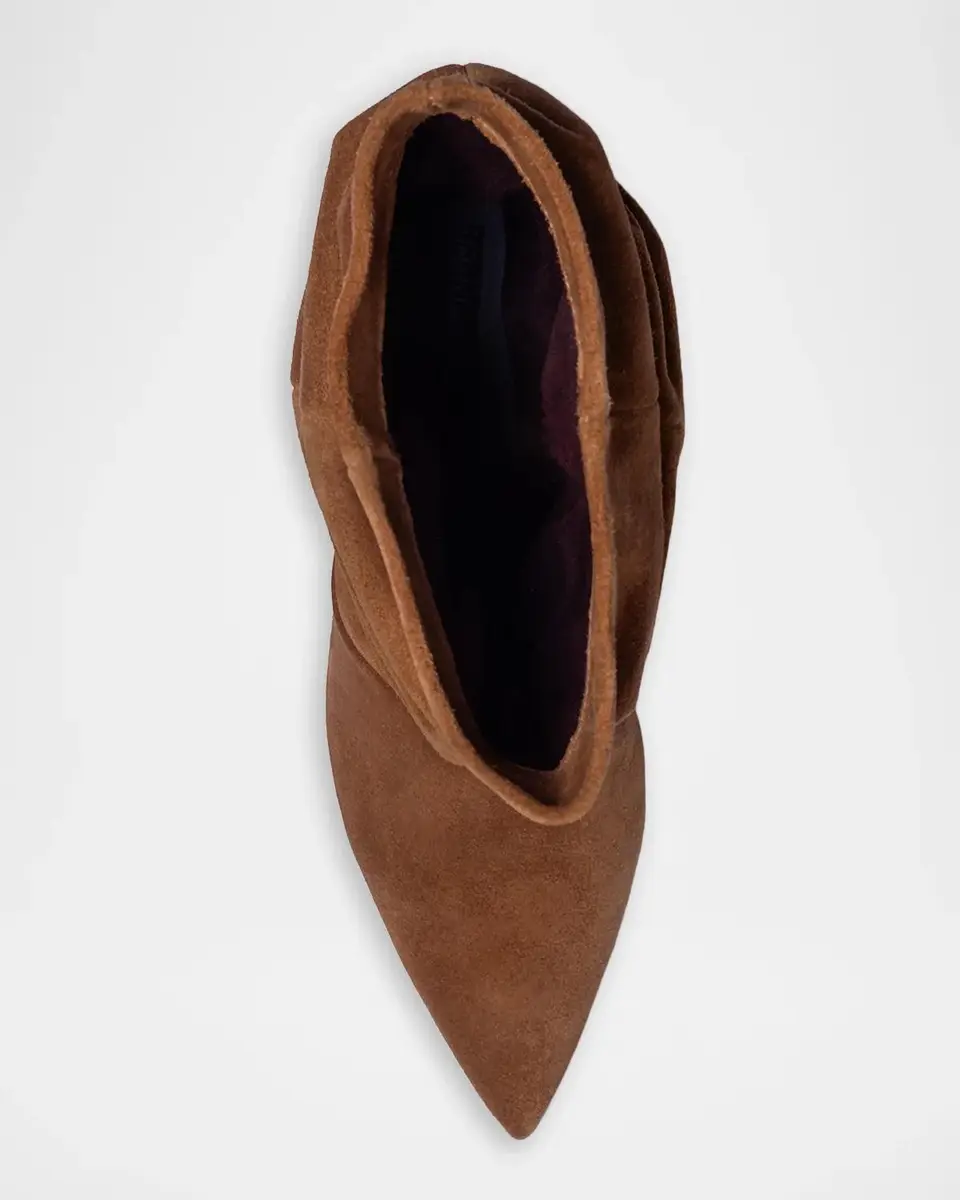 Bernardo 45mm Etta Slouched Suede Mid-Calf Boots | Thumbnail 3 Bernardo 45mm Etta Slouched Suede Mid-Calf Boots | Thumbnail 3