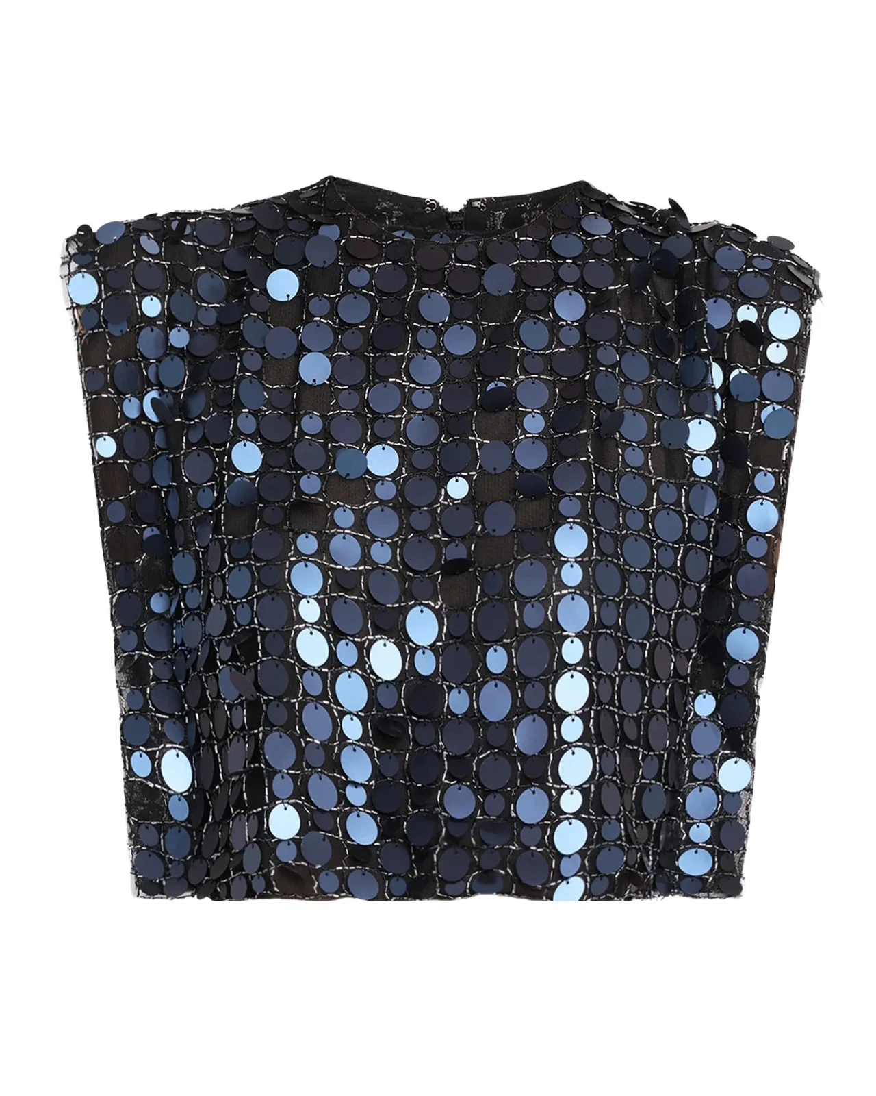 JBQ Nori Sequined Crop Top