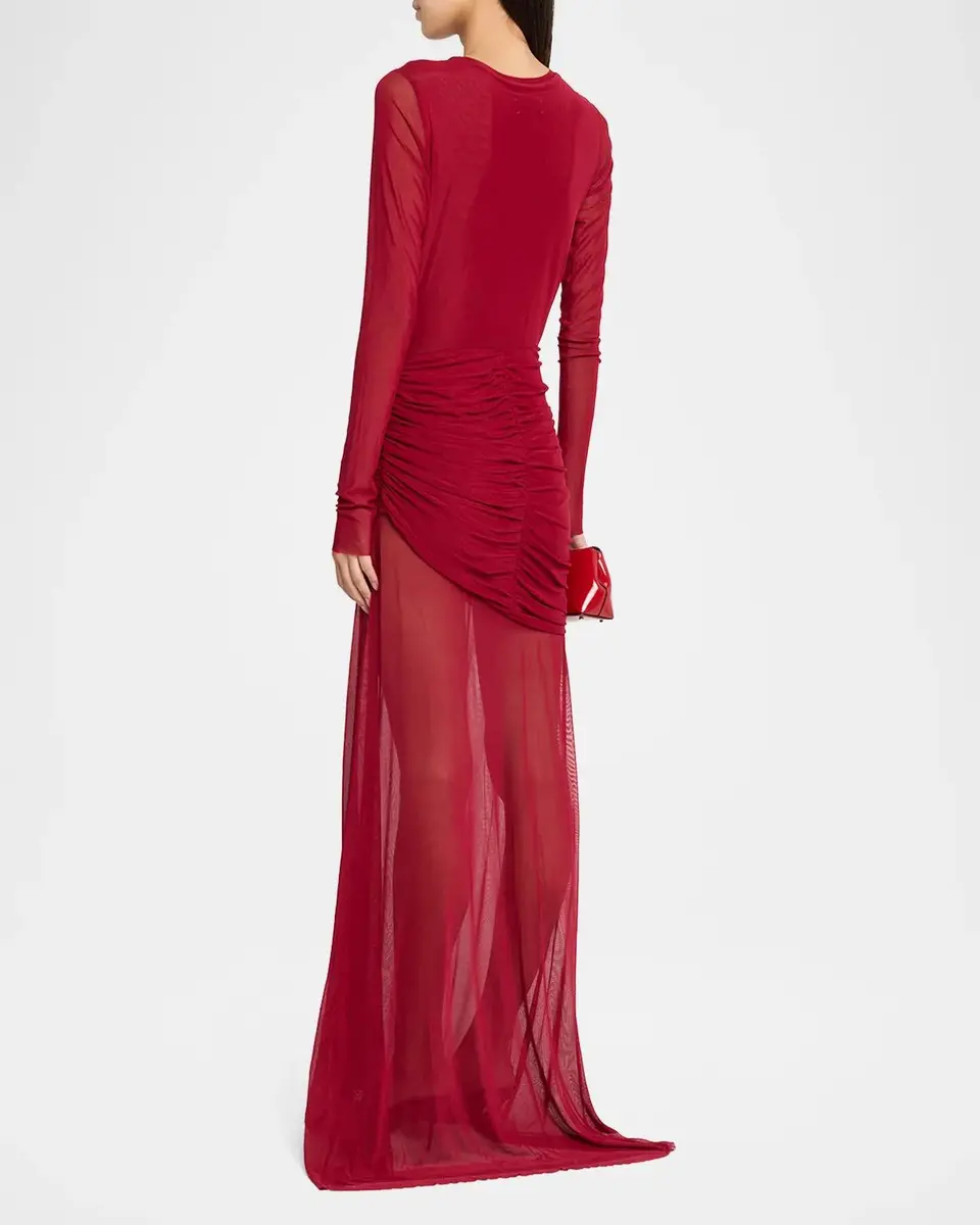JBQ Serene Sheer Mesh Maxi Dress | Thumbnail 3 JBQ Serene Sheer Mesh Maxi Dress | Thumbnail 3