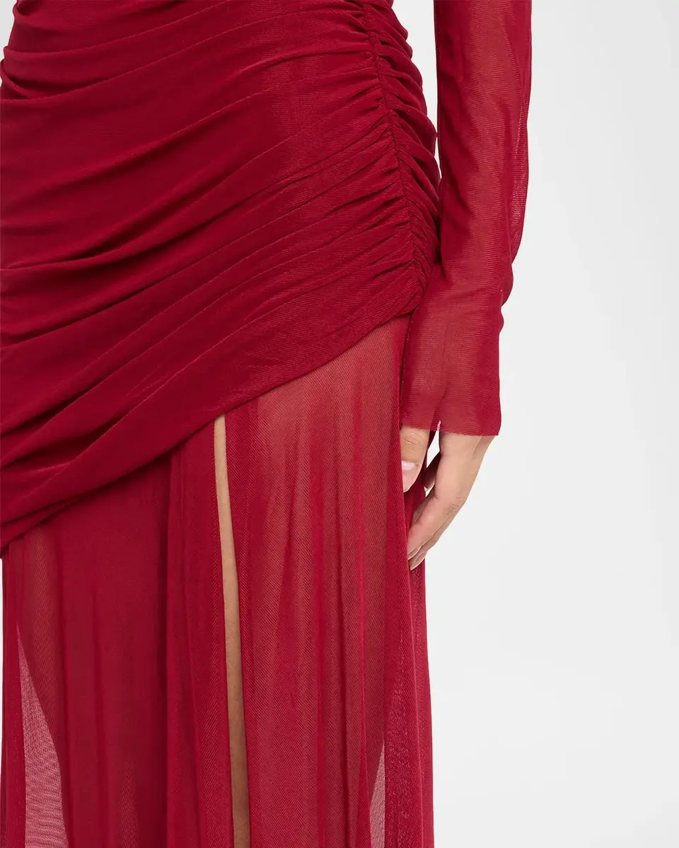 JBQ Serene Sheer Mesh Maxi Dress | Thumbnail 5 JBQ Serene Sheer Mesh Maxi Dress | Thumbnail 5