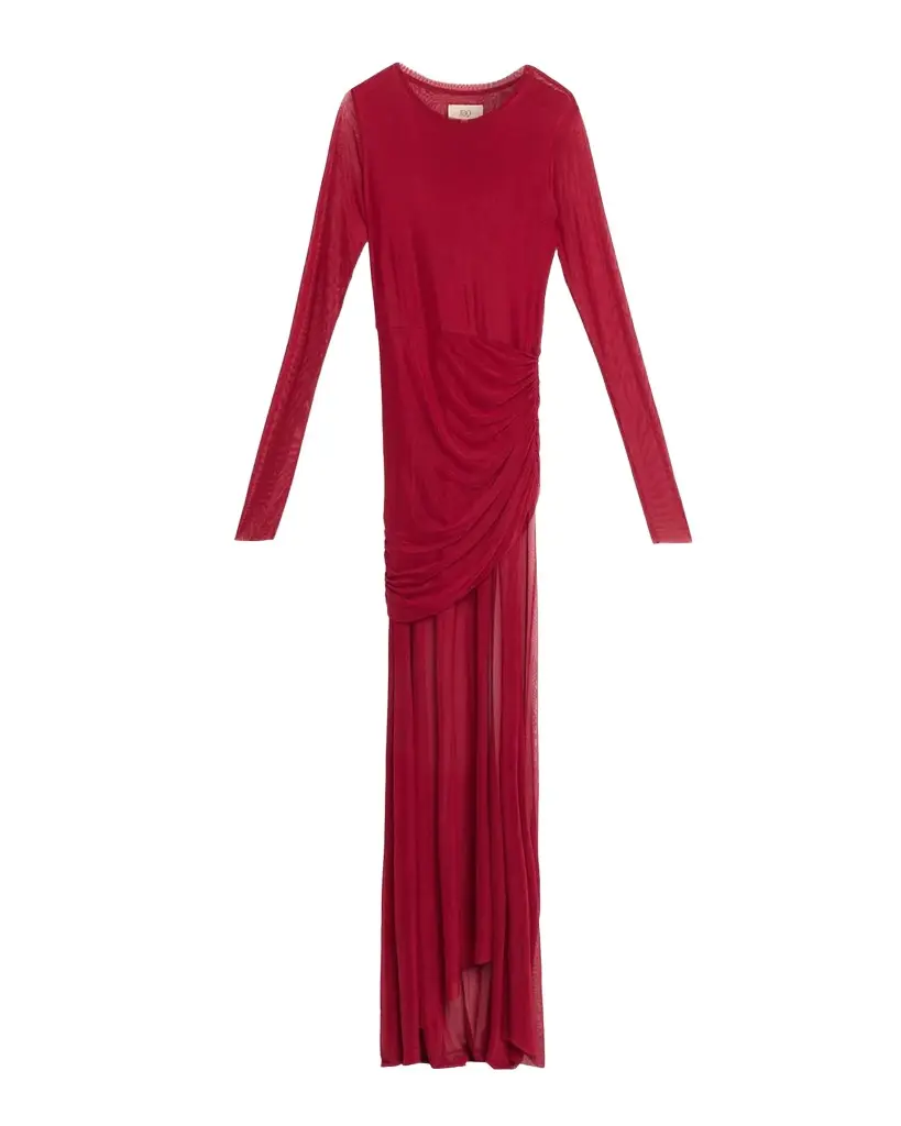 Serene Sheer Mesh Maxi Dress Serene Sheer Mesh Maxi Dress