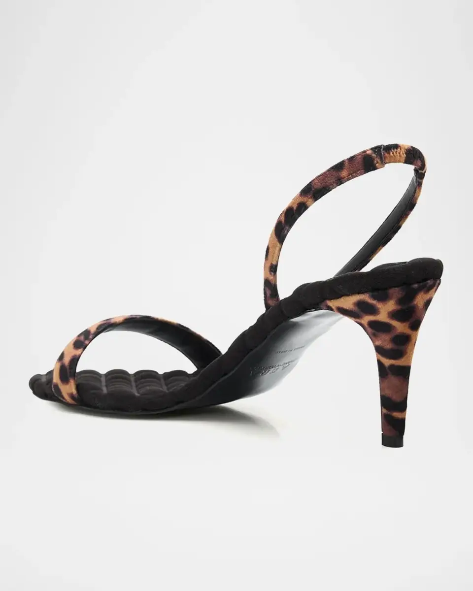 Aera Claudia 75MM Vegan Leather Slingback Sandals | Thumbnail 4