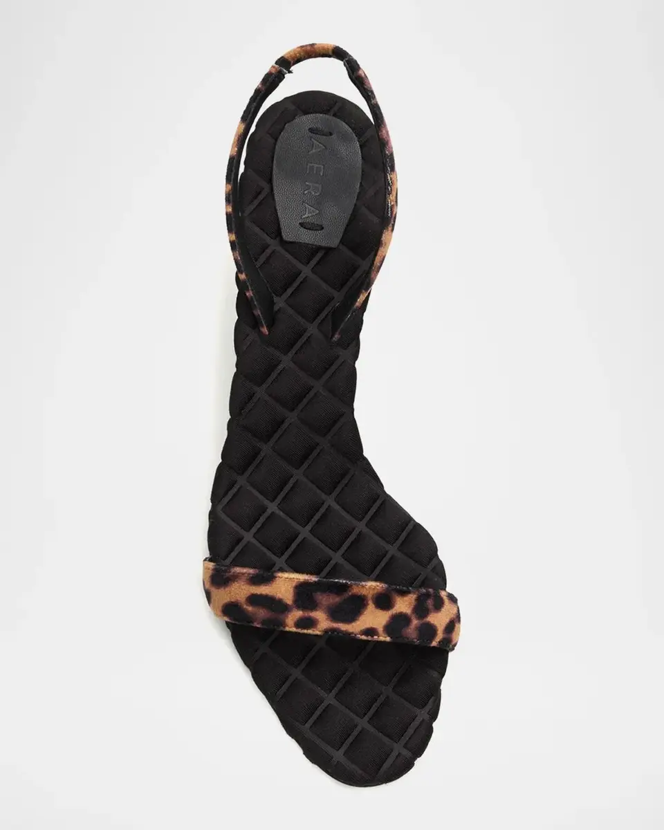 Aera Claudia 75MM Vegan Leather Slingback Sandals | Thumbnail 6