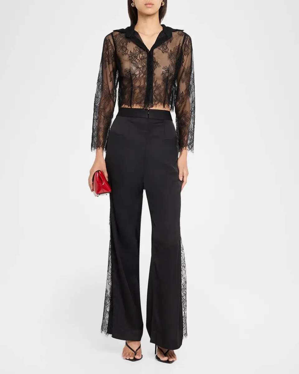 JBQ Tahlia Lace Cropped Top | Thumbnail 2 JBQ Tahlia Lace Cropped Top | Thumbnail 2