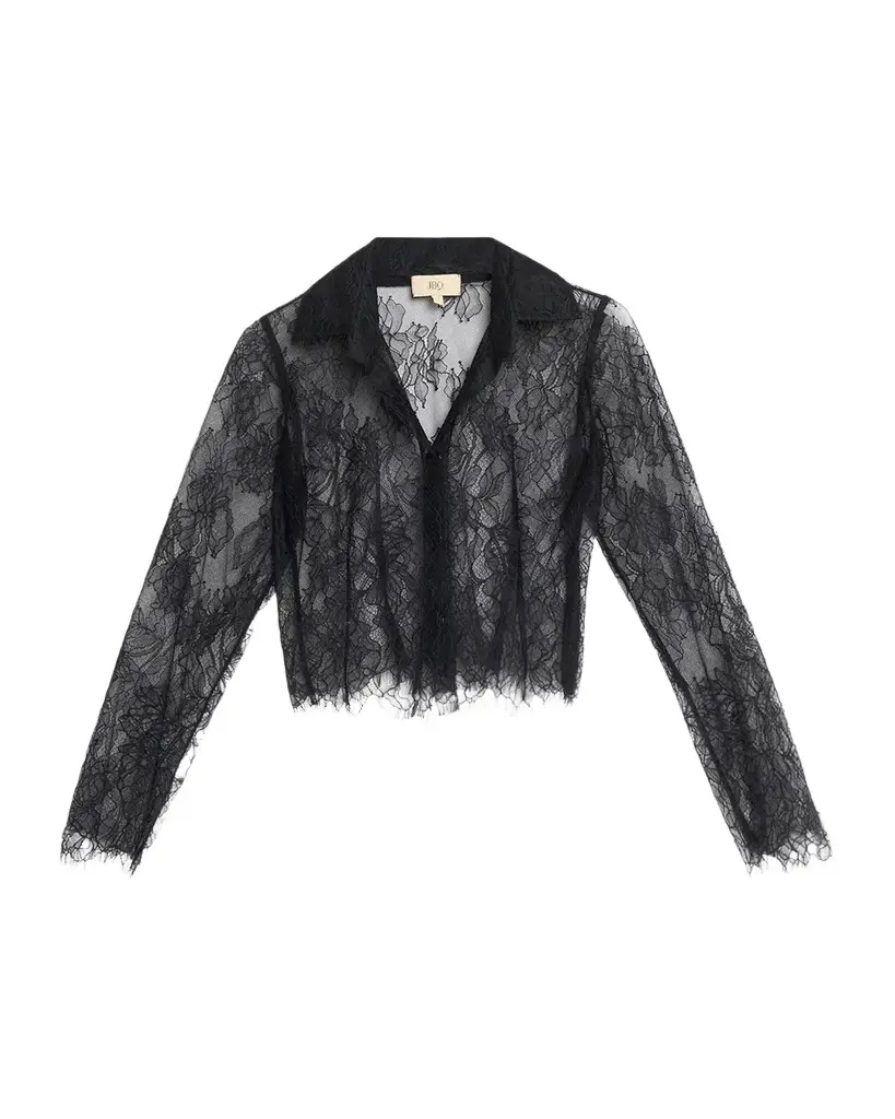 JBQ Tahlia Lace Cropped Top