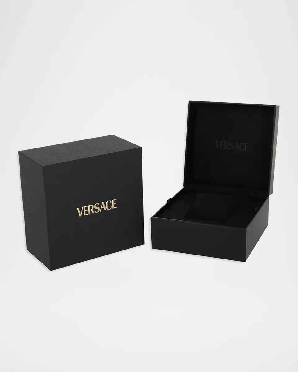 Versace Apodis 34mm Two-Tone Green Dial Bracelet Watch | Thumbnail 5 Versace Apodis 34mm Two-Tone Green Dial Bracelet Watch | Thumbnail 5