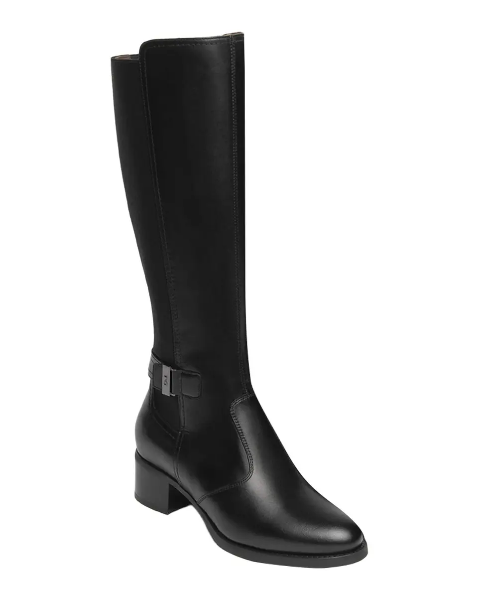 NeroGiardini 40mm Leather Knee-High Boots | Thumbnail 4 NeroGiardini 40mm Leather Knee-High Boots | Thumbnail 4