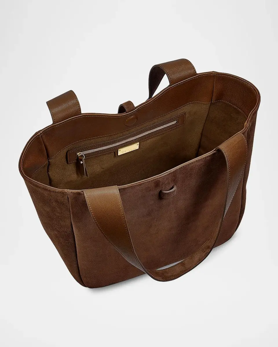 GiGi New York Mercer Suede Tote Bag | Thumbnail 3