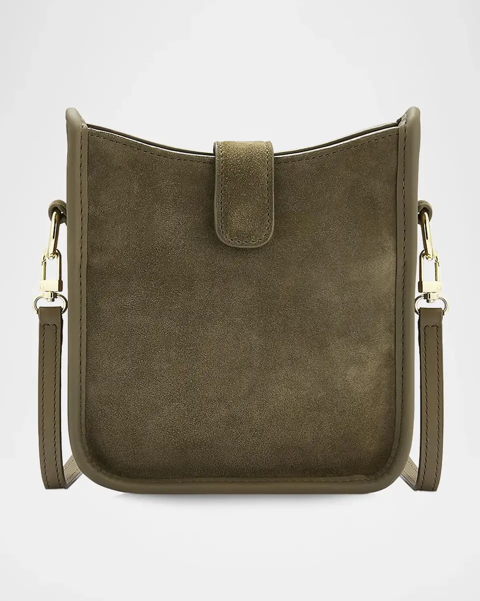 GiGi New York Ellie Suede Crossbody Bag | Thumbnail 4 GiGi New York Ellie Suede Crossbody Bag | Thumbnail 4