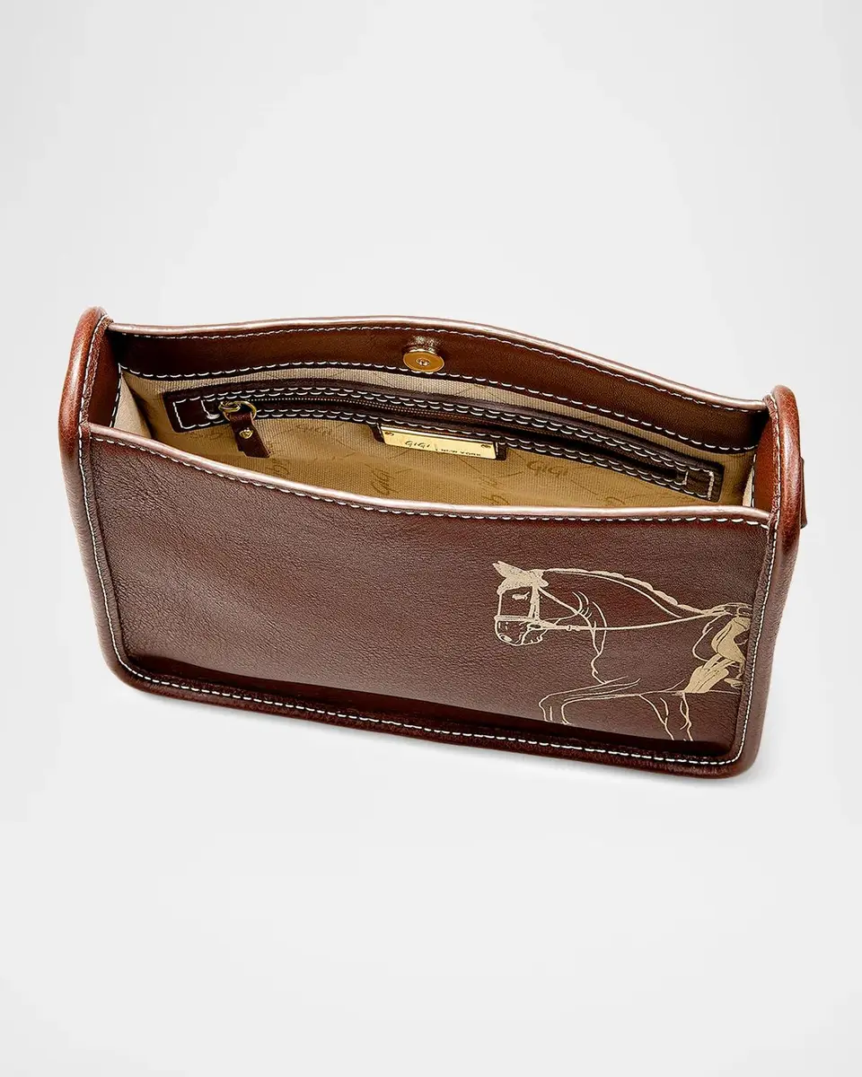 GiGi New York x Melissa Bamber Elle Marching Horse Crossbody Bag | Thumbnail 2 GiGi New York x Melissa Bamber Elle Marching Horse Crossbody Bag | Thumbnail 2