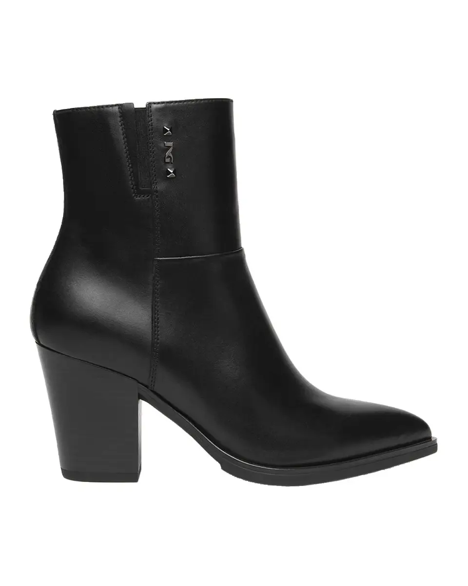 NeroGiardini 80mm Leather Western Ankle Boots | Thumbnail 3 NeroGiardini 80mm Leather Western Ankle Boots | Thumbnail 3