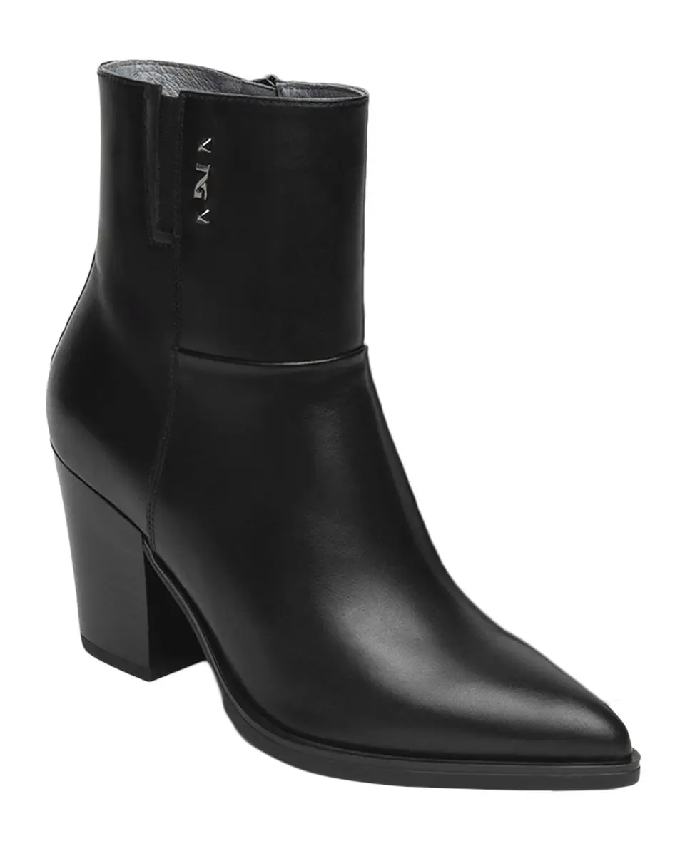 NeroGiardini 80mm Leather Western Ankle Boots | Thumbnail 4 NeroGiardini 80mm Leather Western Ankle Boots | Thumbnail 4