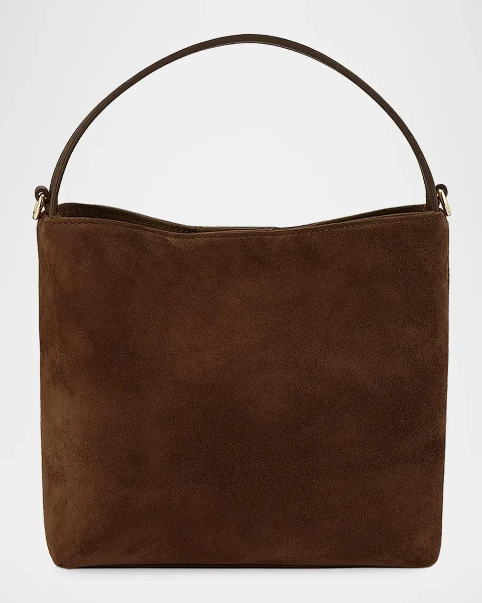GiGi New York Tate Suede Bucket Bag | Thumbnail 4