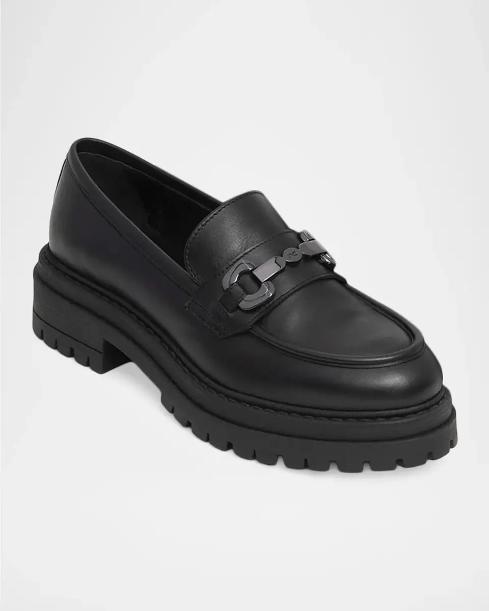 NeroGiardini 40mm Leather Horsebit Loafers | Thumbnail 2 NeroGiardini 40mm Leather Horsebit Loafers | Thumbnail 2