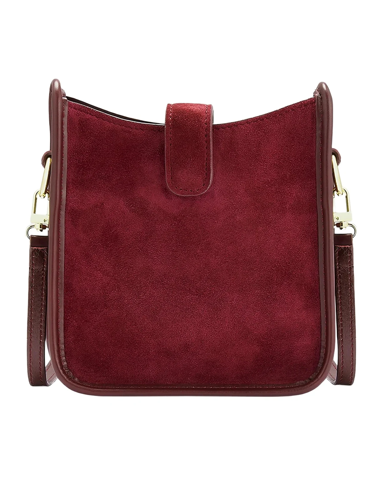 GiGi New York Ellie Suede Crossbody Bag