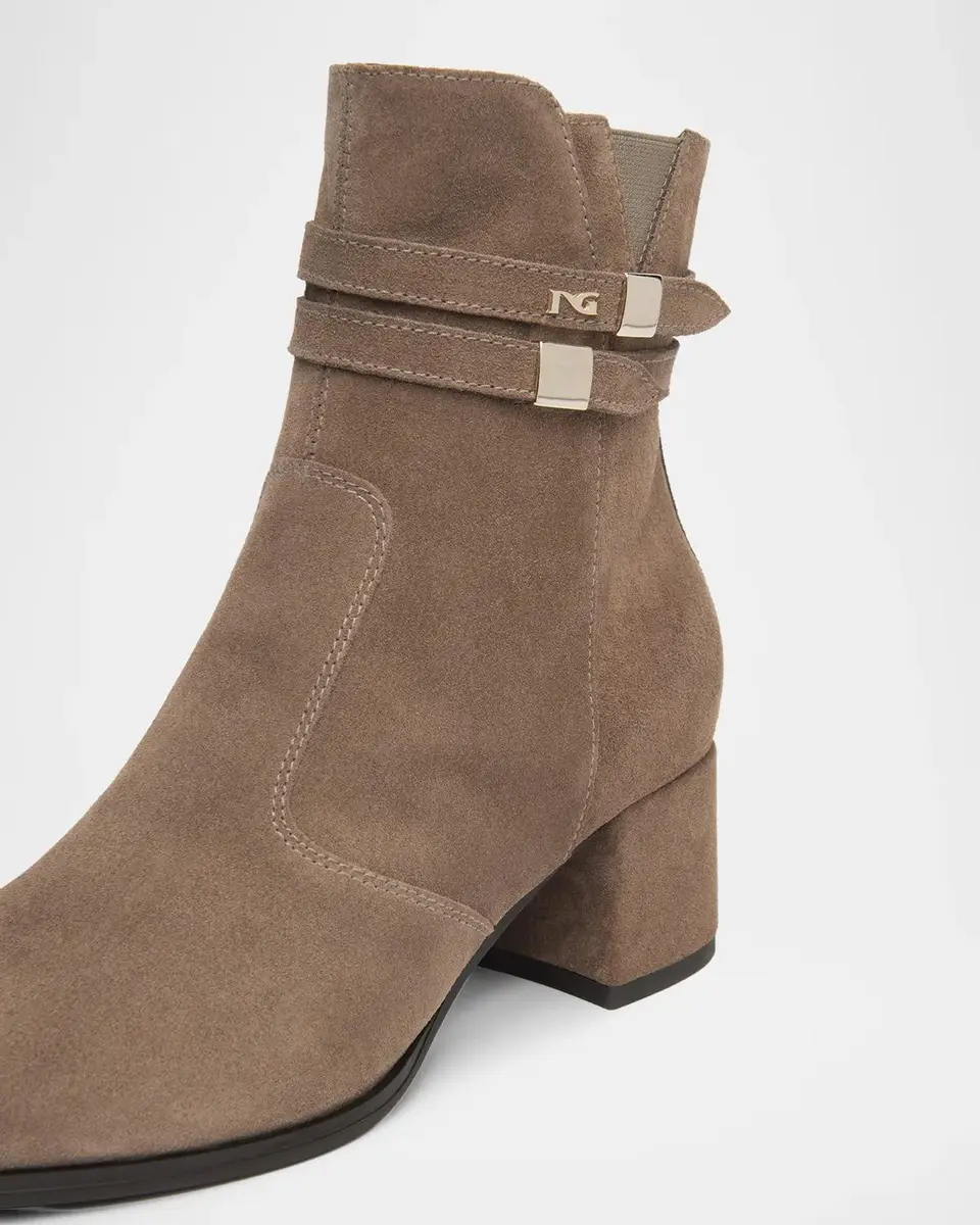 NeroGiardini 60mm Suede Ankle Boots | Thumbnail 3 NeroGiardini 60mm Suede Ankle Boots | Thumbnail 3
