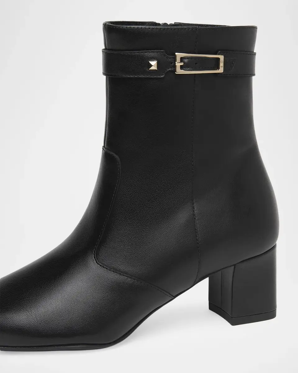 NeroGiardini 50mm Leather Ankle Boots | Thumbnail 3