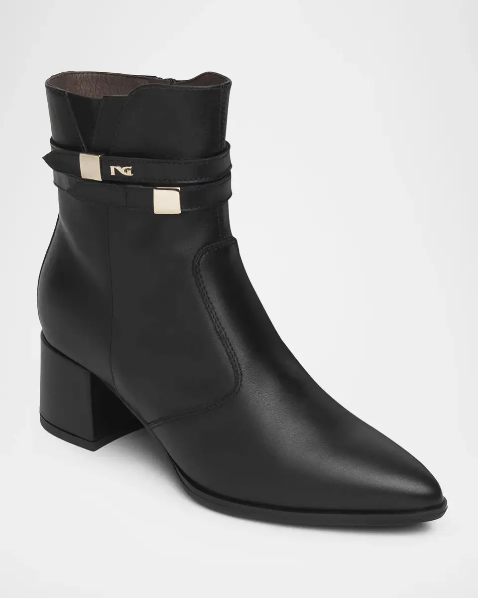 NeroGiardini 60mm Leather Ankle Boots | Thumbnail 2