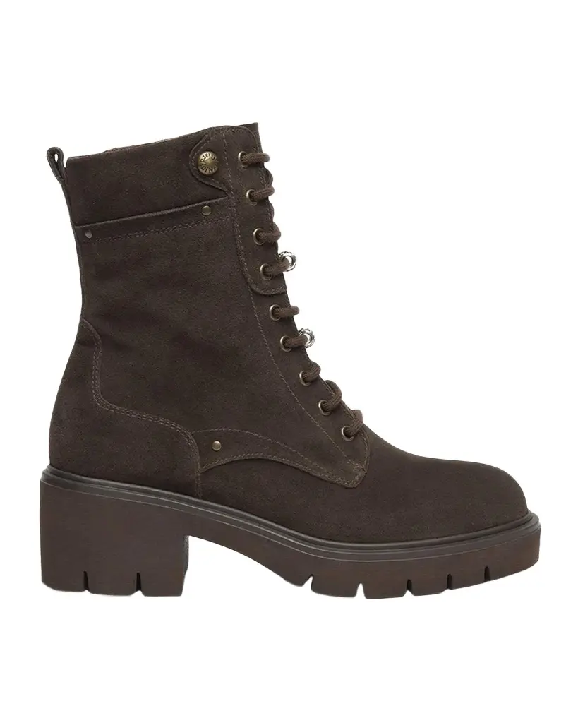 60mm Suede Combat Boots