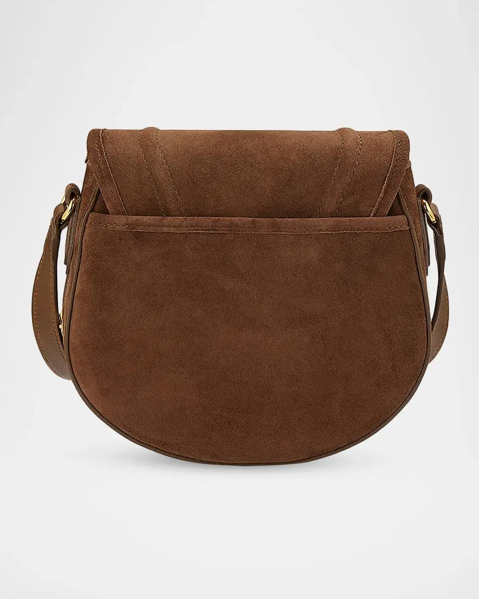 GiGi New York Jenni Suede Saddle Crossbody Bag | Thumbnail 4 GiGi New York Jenni Suede Saddle Crossbody Bag | Thumbnail 4