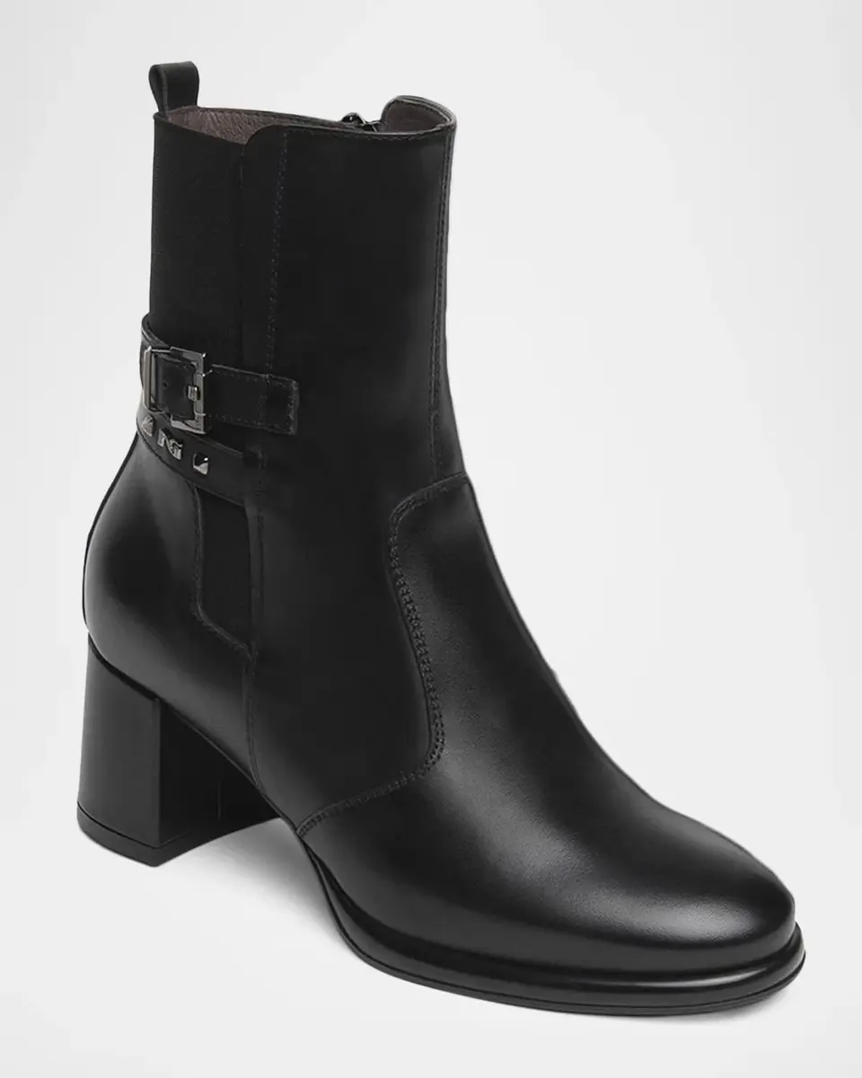 NeroGiardini 60mm Leather Ankle Boots | Thumbnail 2
