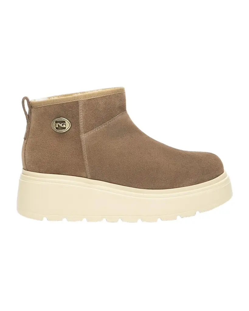 50mm Suede Platform Ankle Booties 50mm Suede Platform Ankle Booties