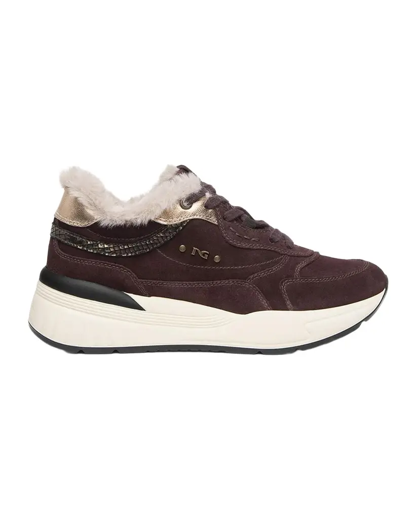 NeroGiardini Platform Suede Sneakers
