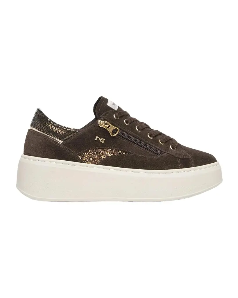 50mm Suede Platform Sneakers