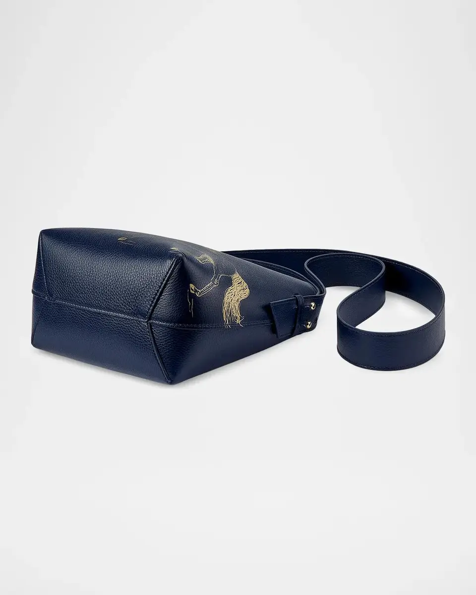 GiGi New York Melissa Bamber X : The Equestrian Edition Graceful Horse Selena Leather Bucket Bag | Thumbnail 7 GiGi New York Melissa Bamber X : The Equestrian Edition Graceful Horse Selena Leather Bucket Bag | Thumbnail 7