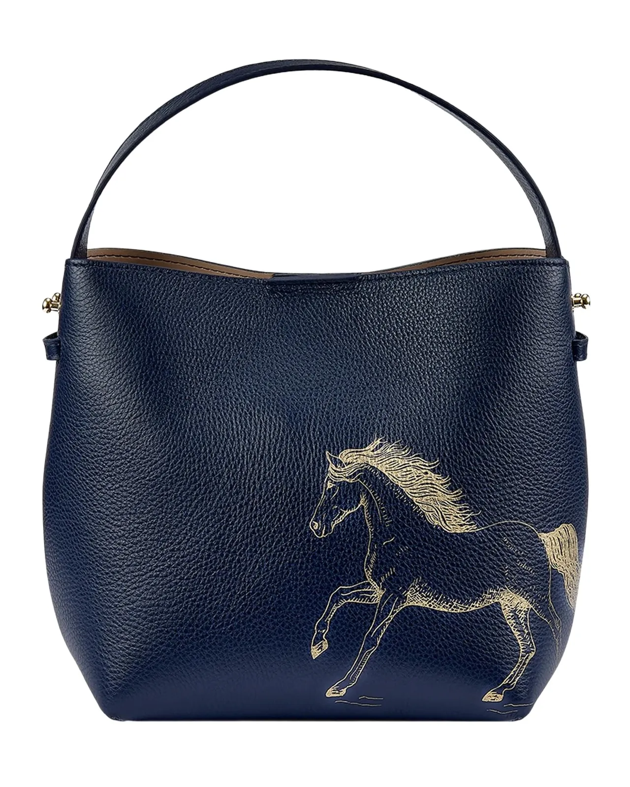 Melissa Bamber X : The Equestrian Edition Graceful Horse Selena Leather Bucket Bag Melissa Bamber X : The Equestrian Edition Graceful Horse Selena Leather Bucket Bag