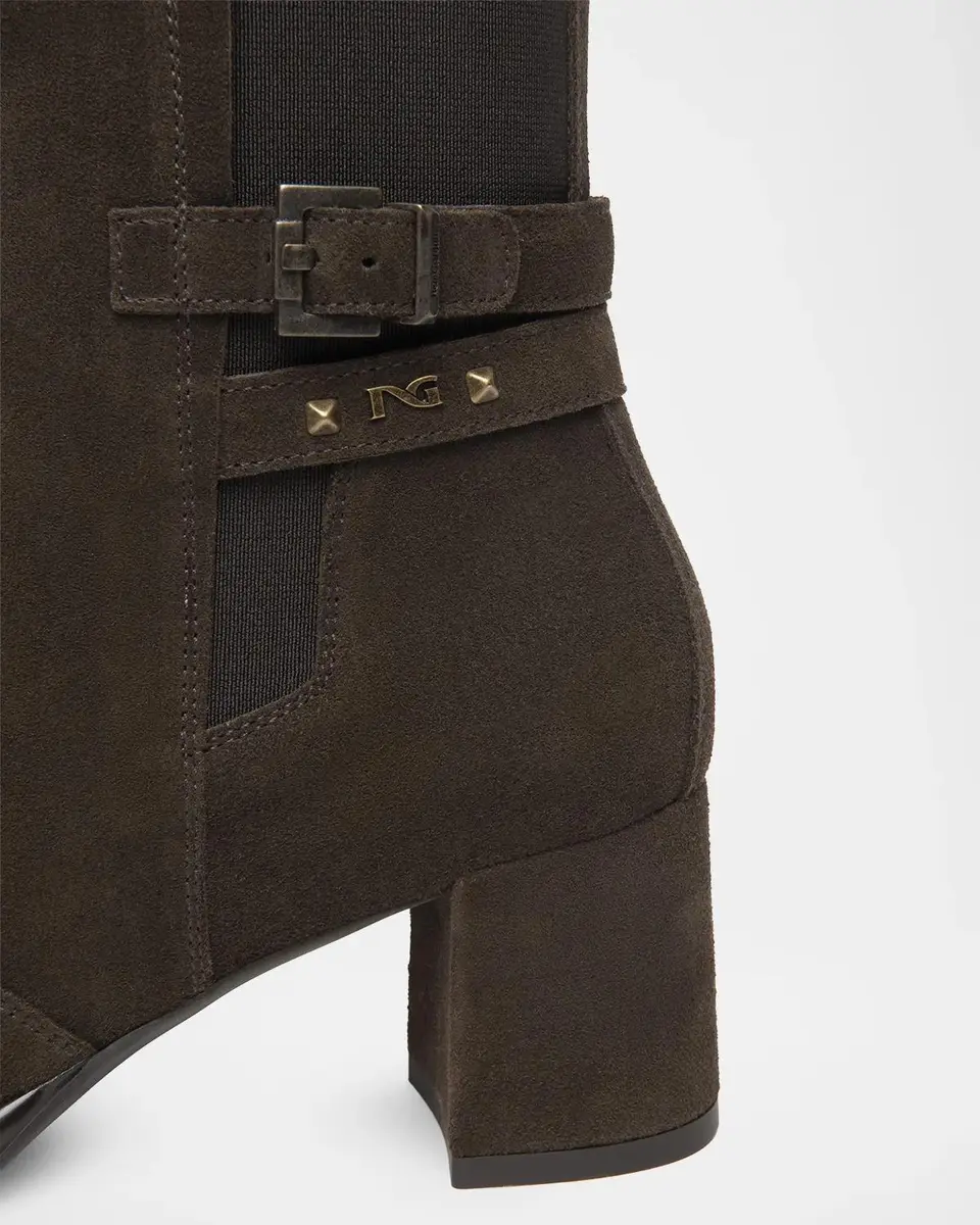 NeroGiardini 60mm Suede Ankle Boots | Thumbnail 3 NeroGiardini 60mm Suede Ankle Boots | Thumbnail 3