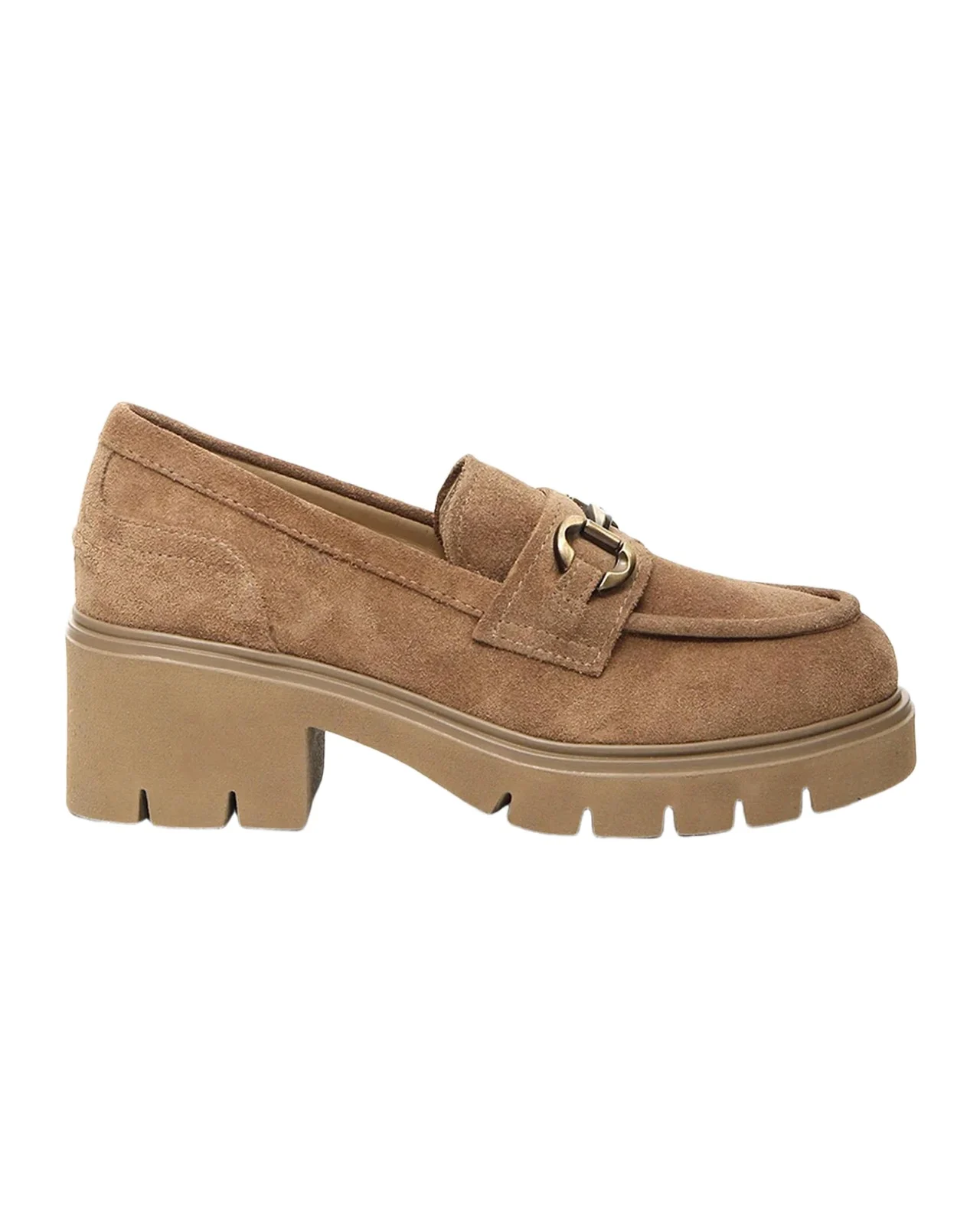 NeroGiardini 60mm Suede Bit Loafers