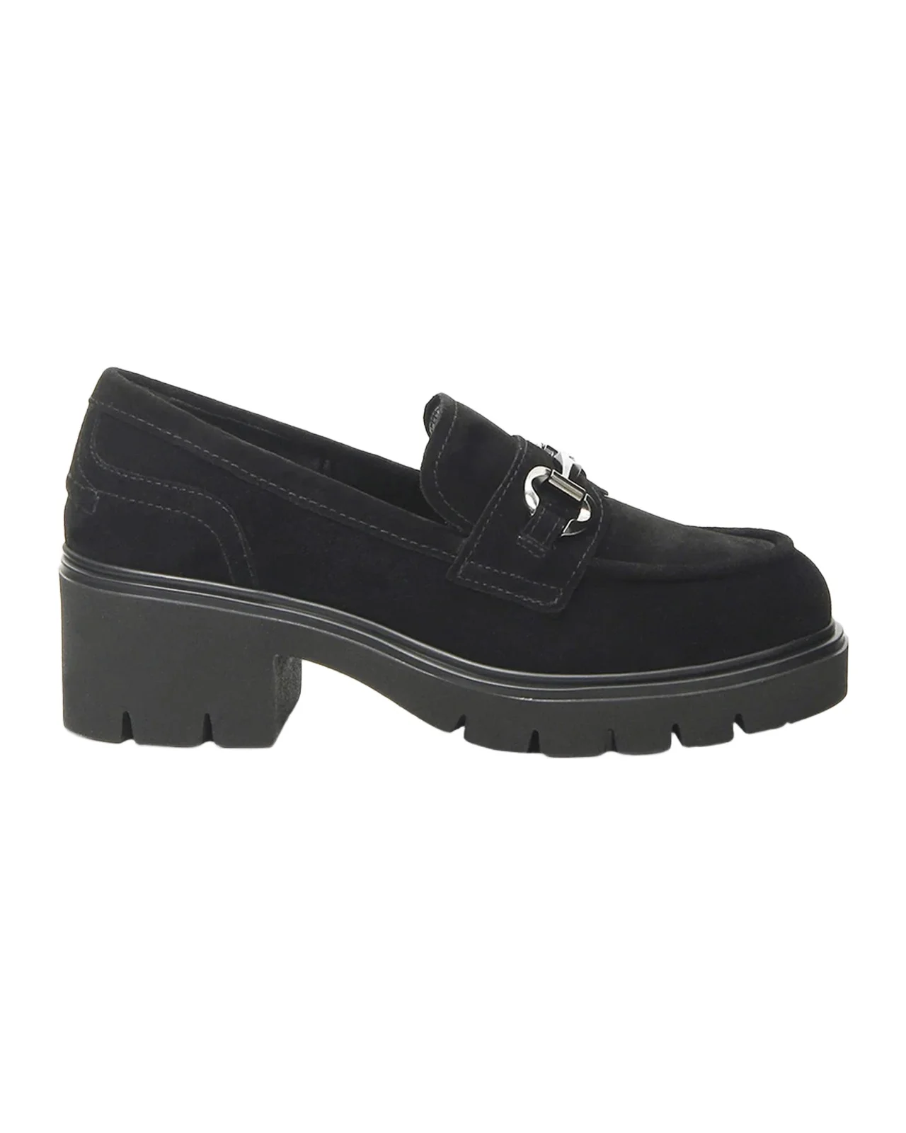 NeroGiardini 60mm Suede Bit Loafers