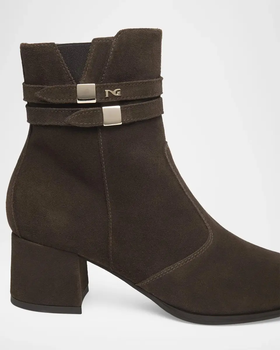 NeroGiardini 60mm Suede Ankle Boots | Thumbnail 3 NeroGiardini 60mm Suede Ankle Boots | Thumbnail 3