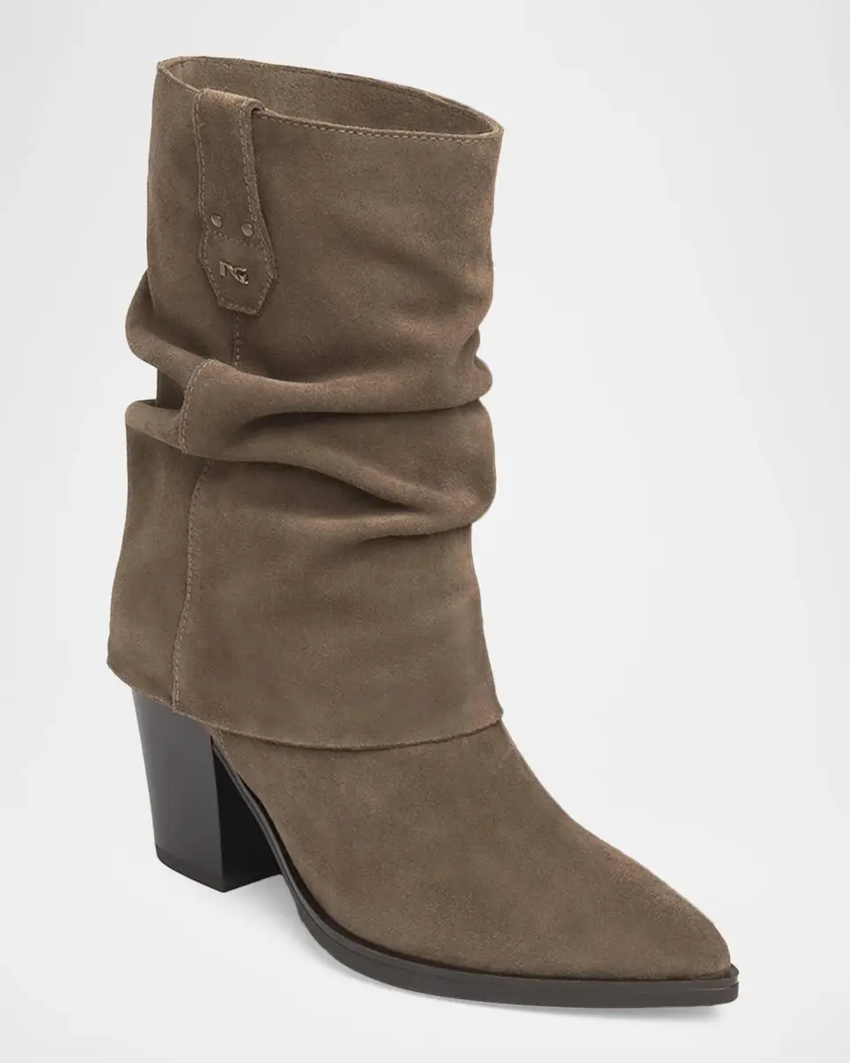 NeroGiardini 80mm Slouchy Suede Boots | Thumbnail 2 NeroGiardini 80mm Slouchy Suede Boots | Thumbnail 2