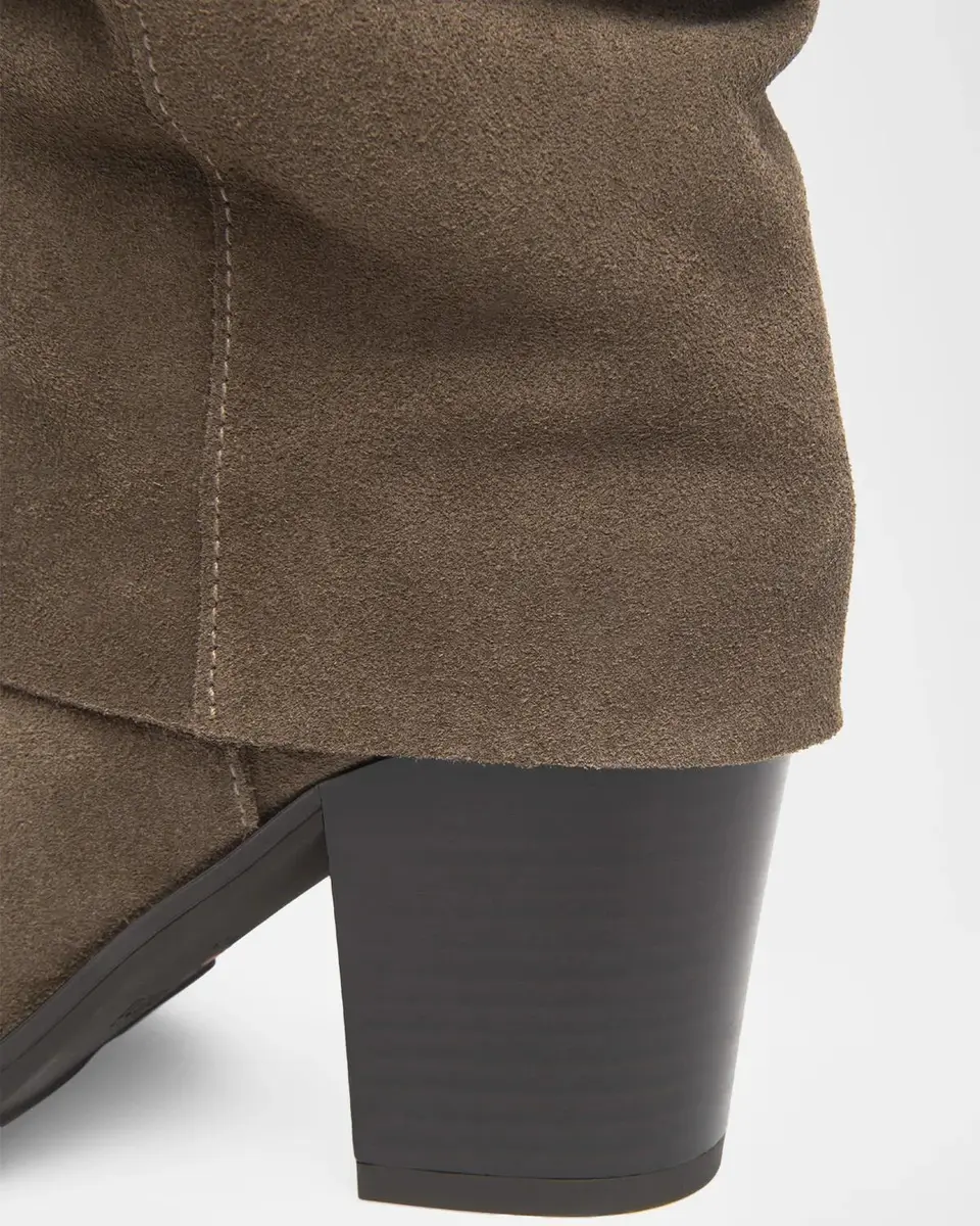 NeroGiardini 80mm Slouchy Suede Boots | Thumbnail 3 NeroGiardini 80mm Slouchy Suede Boots | Thumbnail 3