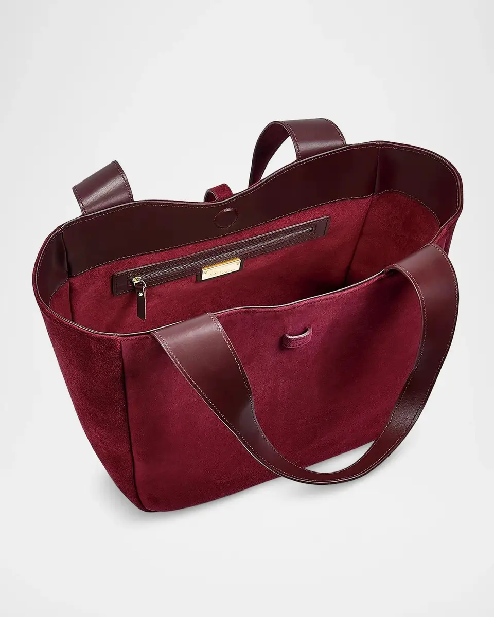 GiGi New York Mercer Suede Tote Bag | Thumbnail 3