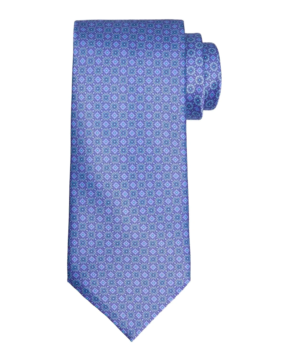 Men's Geometric Mosaic Silk Tie Men's Geometric Mosaic Silk Tie