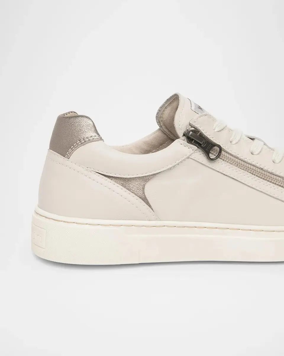 NeroGiardini Leather Low-Top Sneakers | Thumbnail 3