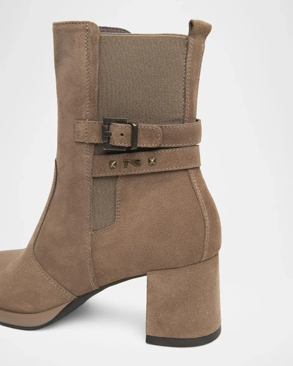 NeroGiardini 60mm Suede Ankle Boots | Thumbnail 3 NeroGiardini 60mm Suede Ankle Boots | Thumbnail 3