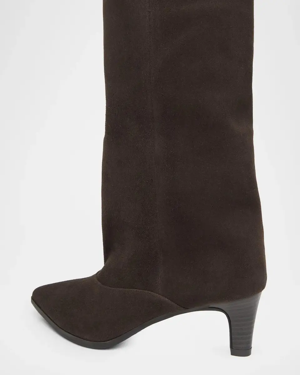 NeroGiardini 50mm Suede Knee-High Boots | Thumbnail 3 NeroGiardini 50mm Suede Knee-High Boots | Thumbnail 3